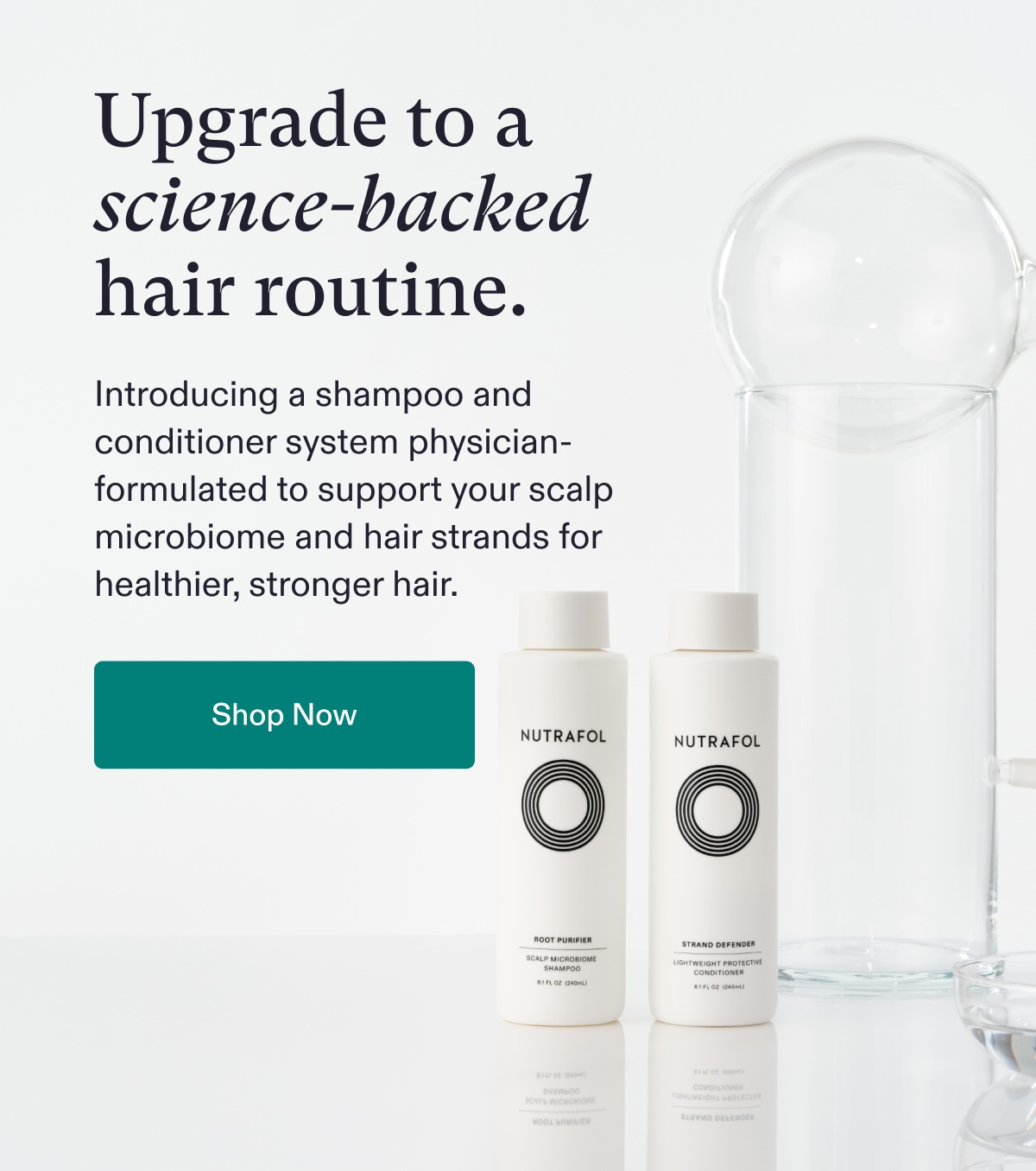 NEW Shampoo and Conditioner. Nutrafol